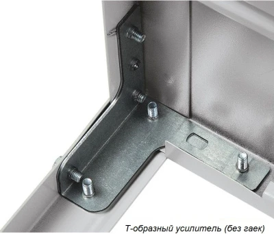 Медицинский стеллаж СТМ MS 185/100х30/4